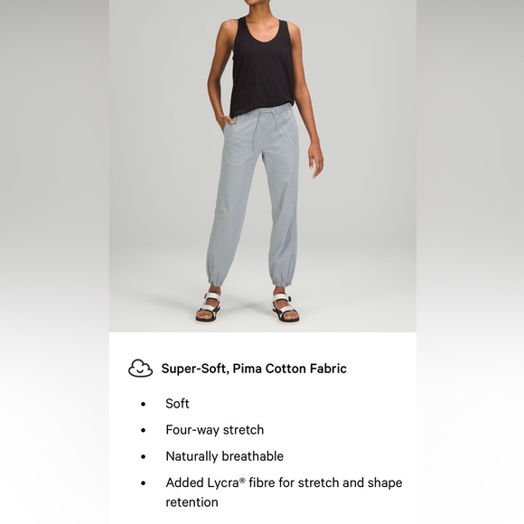 Lululemon Athletica Love Tank black/white stripe, size 4 - Picture 3 of 6